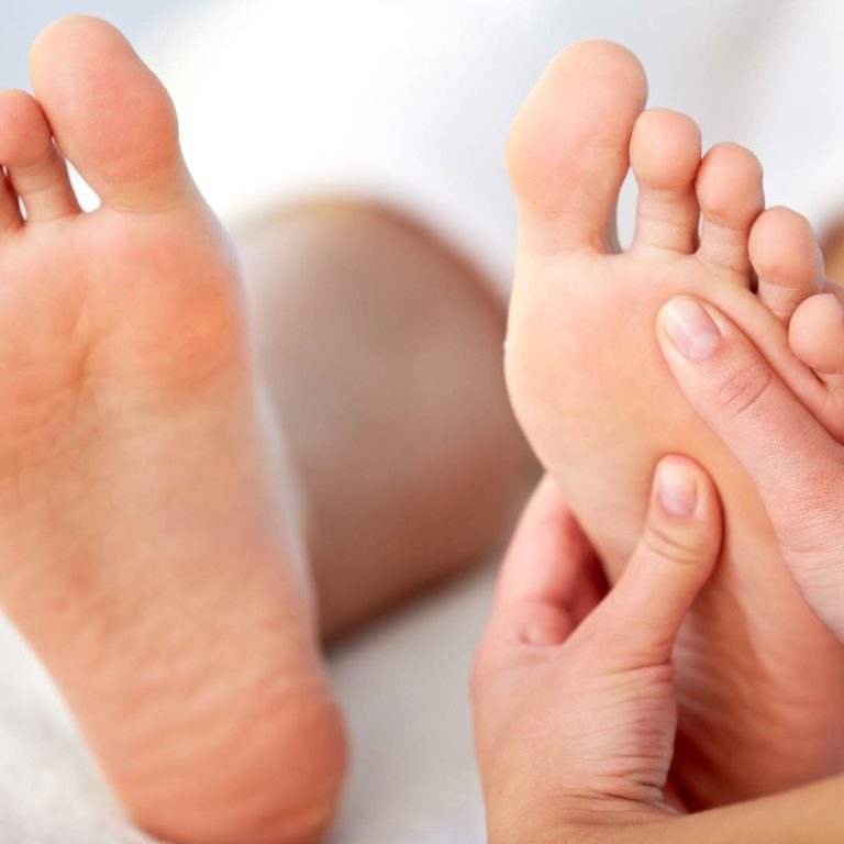 Reflexology at Back Into Motion